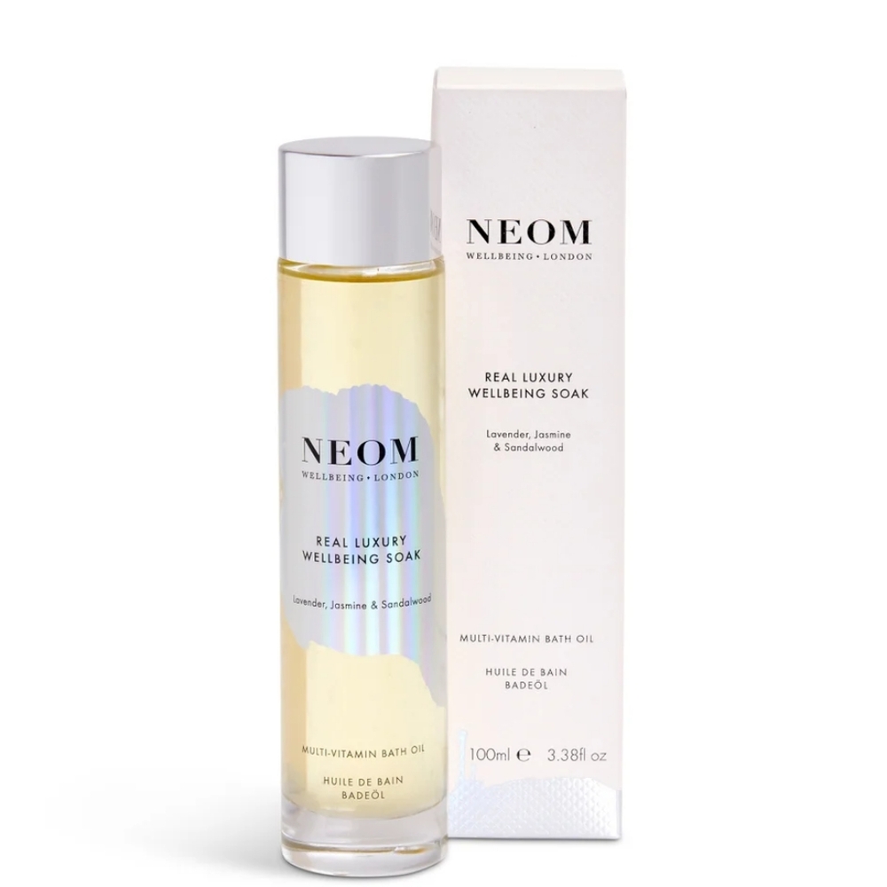 NEOM Real Luxury Wellbeing Soak Multi-Vitamin Bath Oil 3.3 fl. oz NWT
